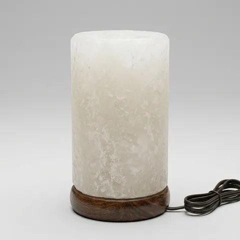 Cylinder Salt Lamp, view 2