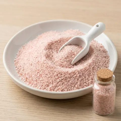 Light Pink Himalayan Salt Powder Grain, view 2