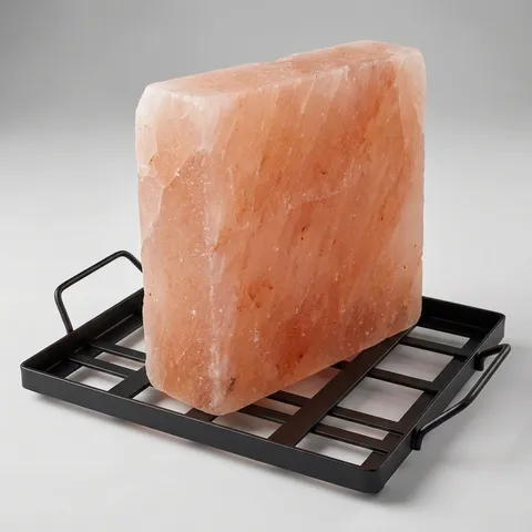 Salt Tile with Metal Iron Holder (Style 2), view 2