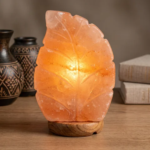 Leaf Salt Lamp