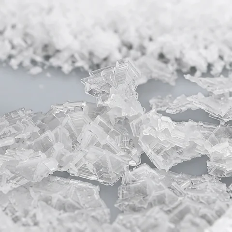 White Salt Flakes