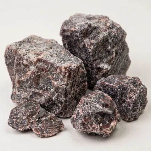 Black Salt Rock Lumps, view 2