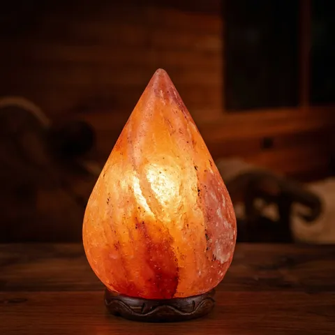 Tear Drop Salt Lamp, view 2