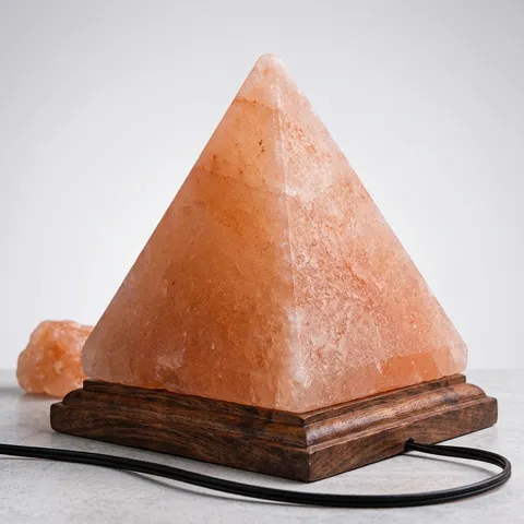Pyramid Salt Lamp (Style 1), view 2