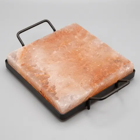 Salt Tile with Stainless Steel Holder (Style 3), view 2