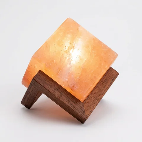 Cube Salt Lamp