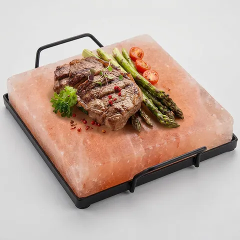 Salt Tile with Metal Iron Holder (Style 1), view 2