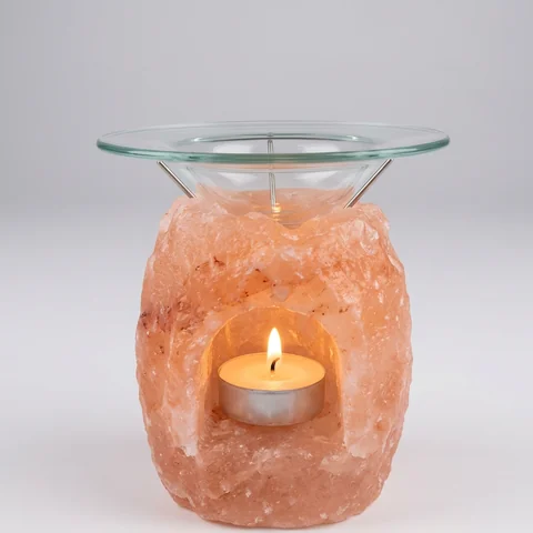 Glass Burner Natural Candle (Style 2)