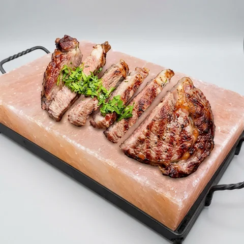 Salt Tile with Metal Iron Holder (Style 4)