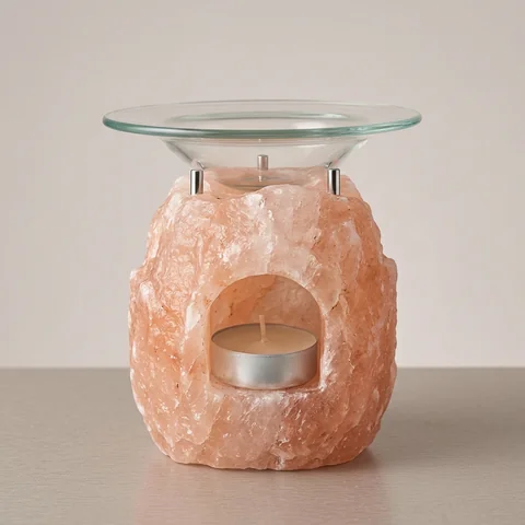Glass Burner Natural Candle (Style 1)