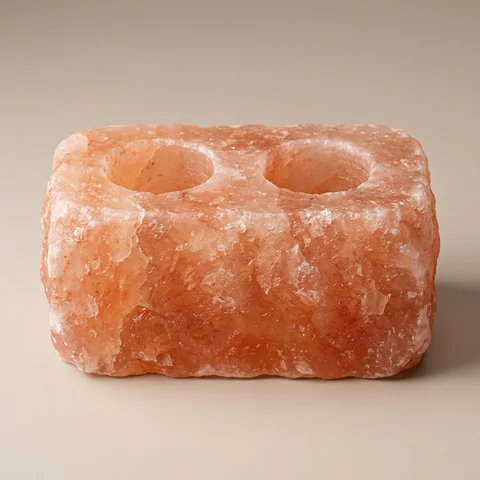 Two Holes Natural Candle