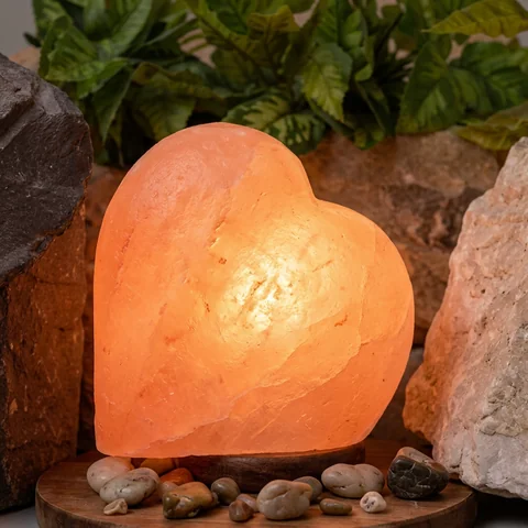 Heart Salt Lamp