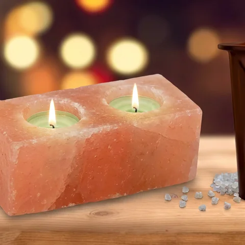 Square Two Hole Candle