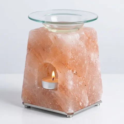 Glass Burner Cube Candle (Style 2), view 2