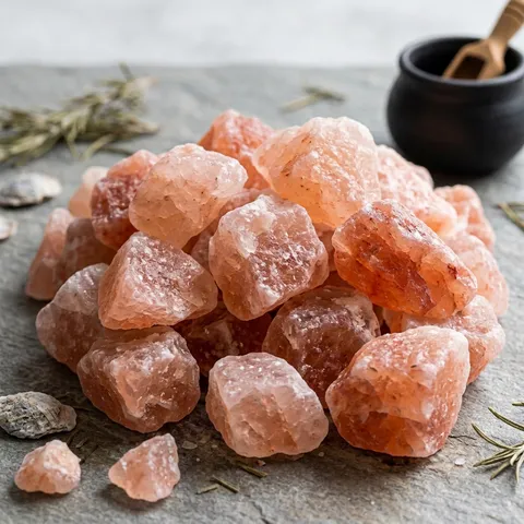 Light Pink Himalayan Salt Rock Lumps, view 2