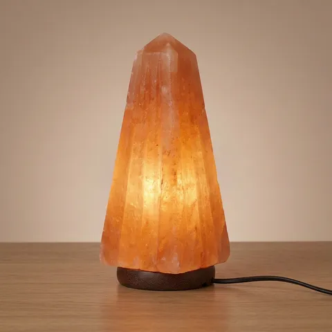 Obelisk Salt Lamp, view 2