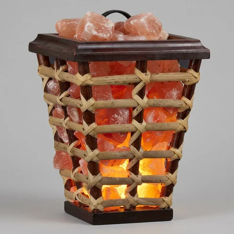 Cane Wood Basket