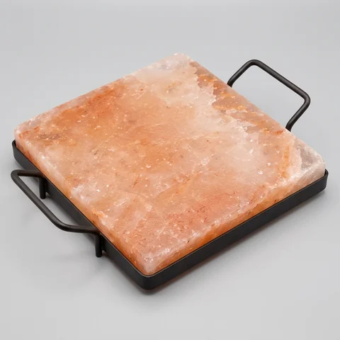 Salt Tile with Stainless Steel Holder (Style 3)