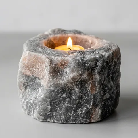 One Hole Natural Candle, view 2