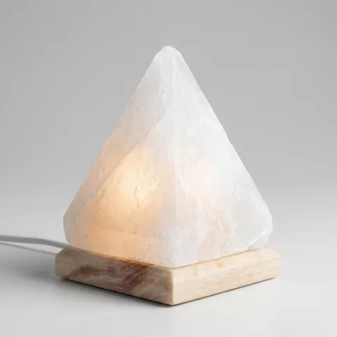 Pyramid Salt Lamp, view 2