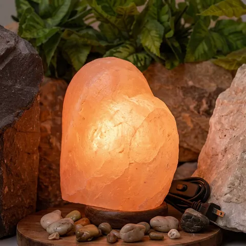 Heart Salt Lamp, view 2