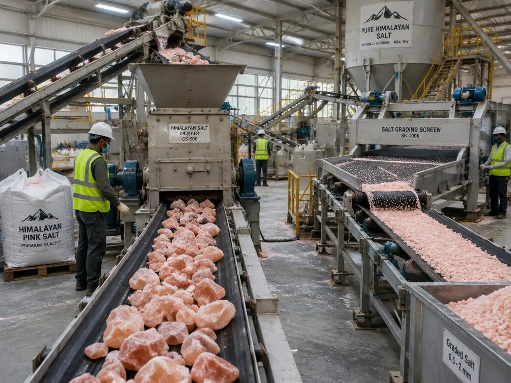 Crushing and grading line